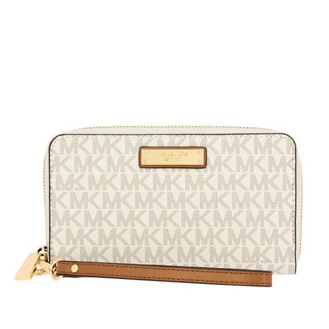 michael kors lillie white wallet|Michael Kors women's wallet sale.